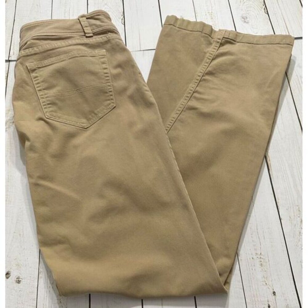 VTG Womyn Womens Jeans Khaki Mid Rise Bootcut Leg Size 8 90'S Retro USA‎